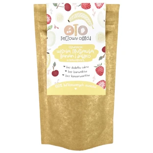 OtoLandia OTO Tczowy Ogród Хрусткий виноград, полуниця, банан та яблуко сублімовані, в каваках, 20 г КОРОТКИЙ СРОК ДІЇ
