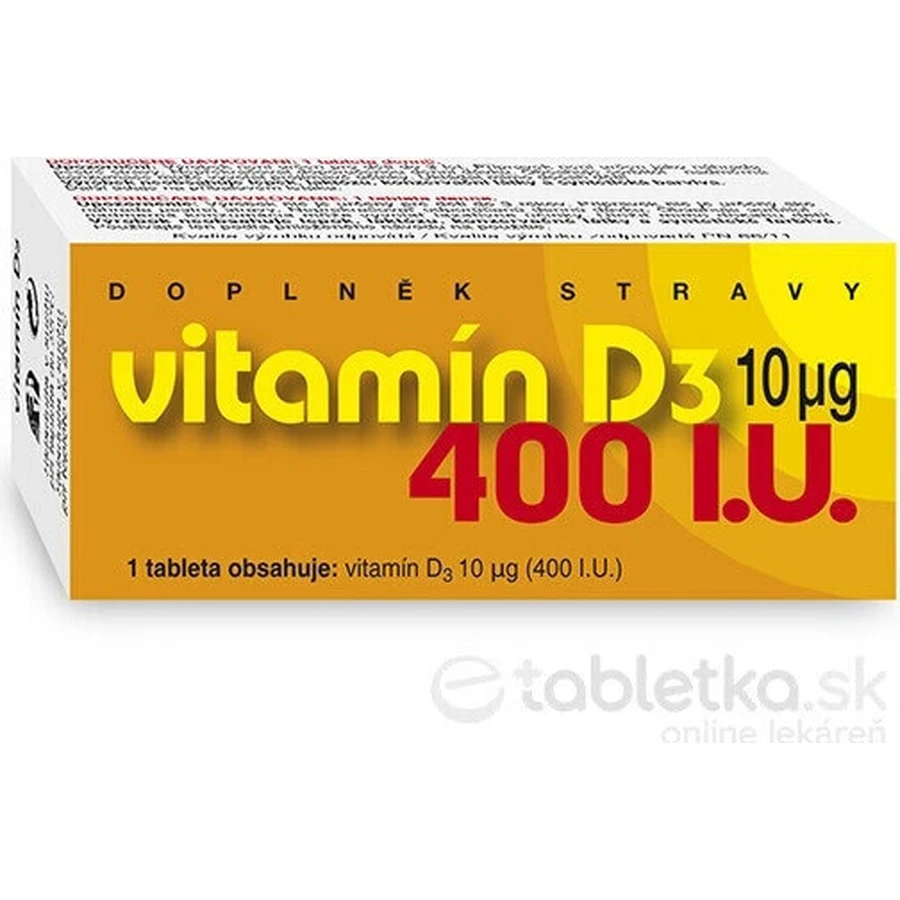 NATURVITA VITAMIN D3 10 мкг (400 МО) 1×90 тбл, вітамін D3: ціни та характеристики