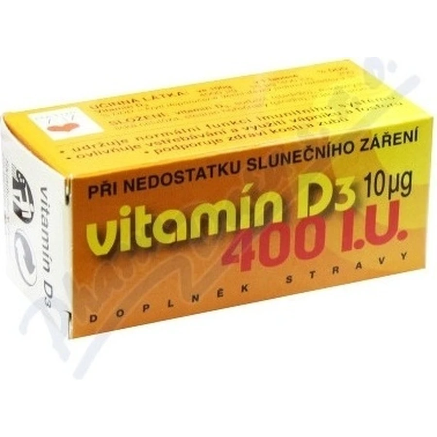 NATURVITA VITAMIN D3 10 мкг (400 МО) 1×90 тбл, вітамін D3: ціни та характеристики