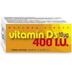 NATURVITA VITAMIN D3 10 мкг (400 МО) 1×90 тбл, вітамін D3: ціни та характеристики