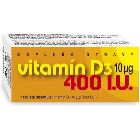 NATURVITA VITAMIN D3 10 мкг (400 МО) 1×90 тбл, вітамін D3: ціни та характеристики