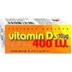 NATURVITA VITAMIN D3 10 мкг (400 МО) 1×90 тбл, вітамін D3: ціни та характеристики