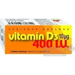 NATURVITA VITAMIN D3 10 мкг (400 МО) 1×90 тбл, вітамін D3: ціни та характеристики
