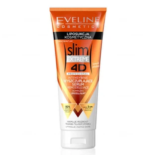 Eveline Cosmetics Slim Extreme 4D, интенсивная ремоделирующая сыворотка для похудения, 250 мл