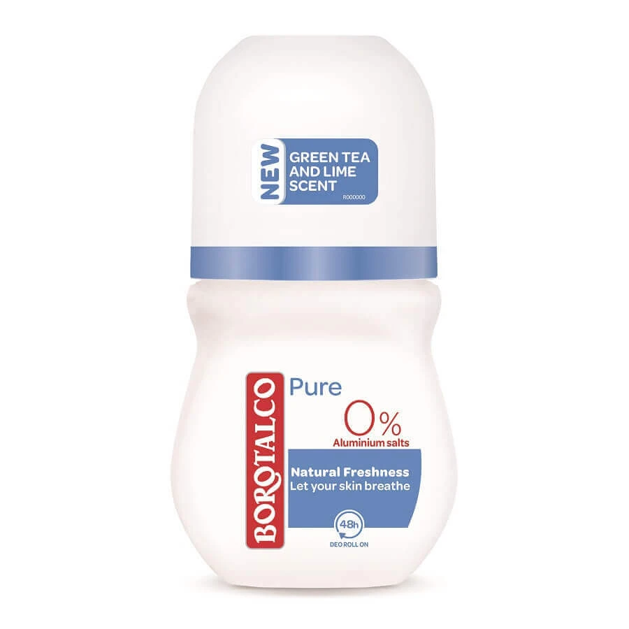 Дезодорант-шариковий Pure Natural Свіжість, 50 мл, тальк: ціни та характеристики