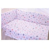 Комплект білизни та бічного захисту, 120x60 см, Cuddly Cots, Fic Baby