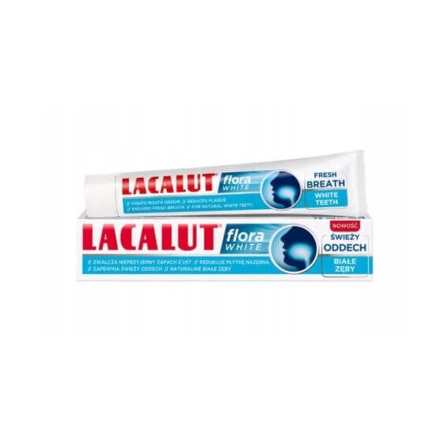 Зубная паста Lacalut Flora White, 75 мл: цены и характеристики