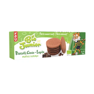 Эко печенье Cioco с молоком, 120 г, Bio Junior