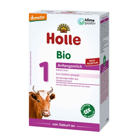Holle Bio 1, детское молоко, с рождения, 400 г: цены и характеристики
