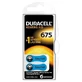 Батарейки для слуховых аппаратов HA ZA675, 6 штук, Duracell