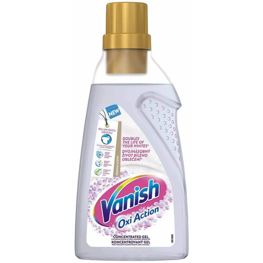 Vanish Oxi Action Гель для отбеливания и удаления пятен 750 мл: цены и характеристики