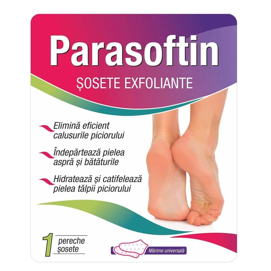Parasoftin osete Exfoliantes Zdrovit, 1 пара: ціни та характеристики