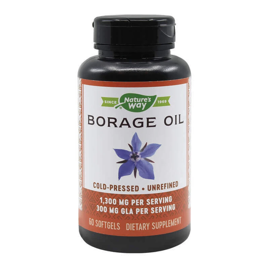 Бурачник 1300 мг EfaGold Nature's Way, 60 капсул, Secom: цены и характеристики