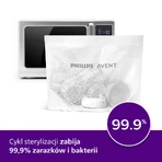 Avent, пакети для стерилізації в мікрохвильовій печі, багаторазові, SCF297/05, 5 штук: ціни та характеристики