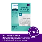 Avent, пакети для стерилізації в мікрохвильовій печі, багаторазові, SCF297/05, 5 штук: ціни та характеристики