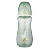 Canpol Babies EasyStart, антиколиковая, широкая бутылочка, Гусь, с 12 месяцев, 300 мл