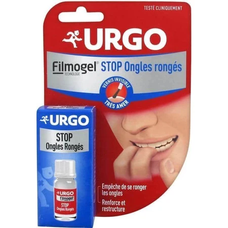 URGO FILMOGEL STOP NAIL BITING 1×9 мл, горький лак против обкусывания ногтей: цены и характеристики