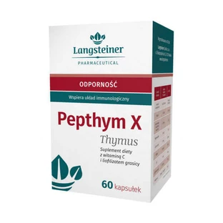Langsteiner Pepthym X Thymus, 60 капсул