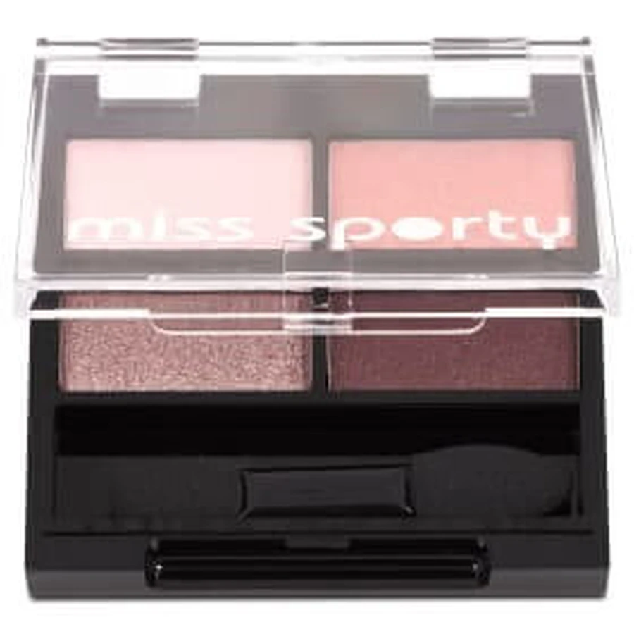 Тіні для повік Miss Sporty Studio Colour Quattro Eyeshadow 408 Smoky Rose, 5 г: ціни та характеристики