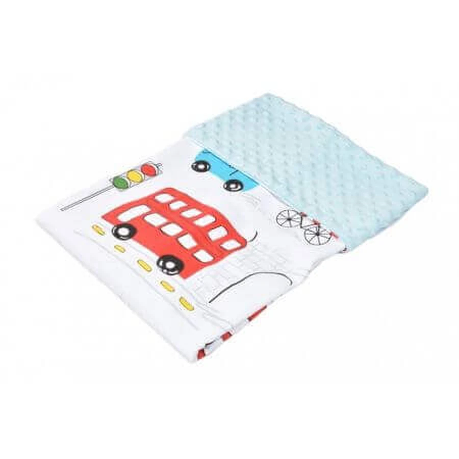Дитячий плед з норки та бавовни, 80x80 см, Pets, Fic Baby: ціни та характеристики