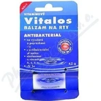 VITALOS Бальзам для губ антибактеріальний SPF 15 1×1 шт, бальзам для губ, антибактеріальний SPF 15: ціни та характеристики