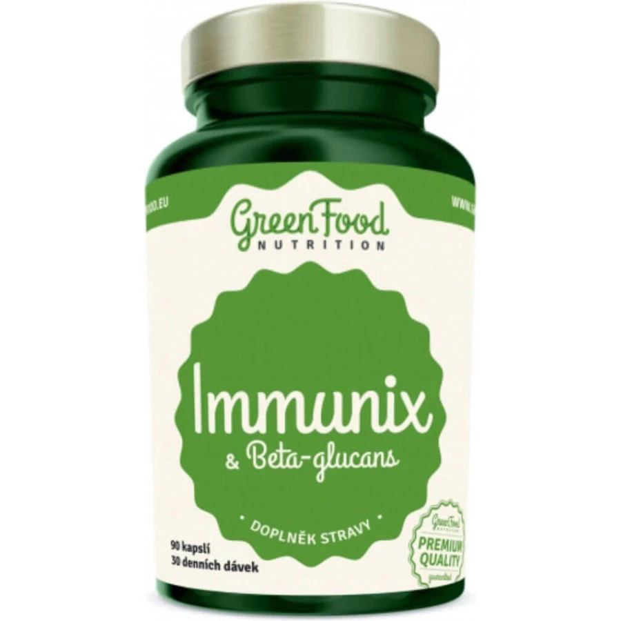 GreenFood Nutrition Иммуникс и бета-глюканы 90 шт. 1×90 шт.: цены и характеристики
