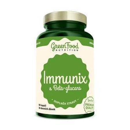 GreenFood Nutrition Иммуникс и бета-глюканы 90 шт. 1×90 шт.: цены и характеристики