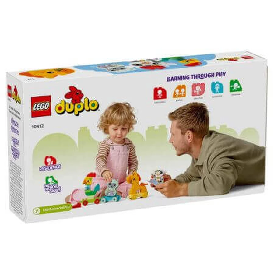 Потяг для тварин, +18 місяців, 10412, Lego Duplo: ціни та характеристики