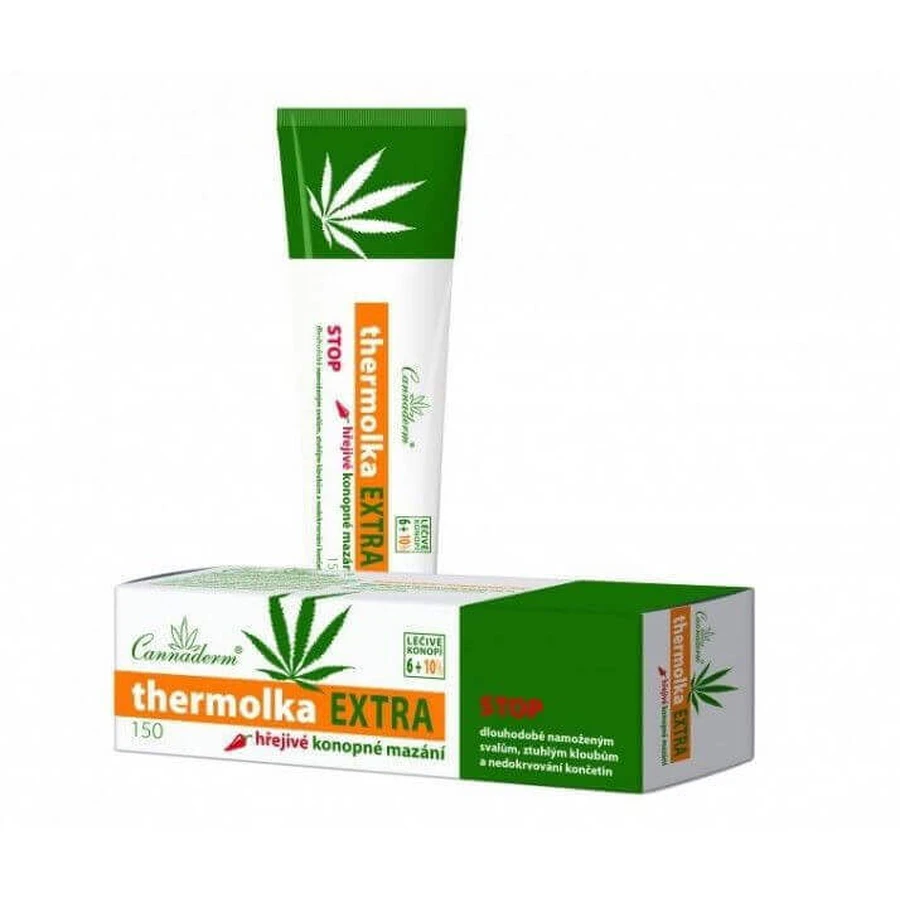 Cannaderm Thermolka Надзвичайно теплий конопляний лубрикант 150 мл: ціни та характеристики