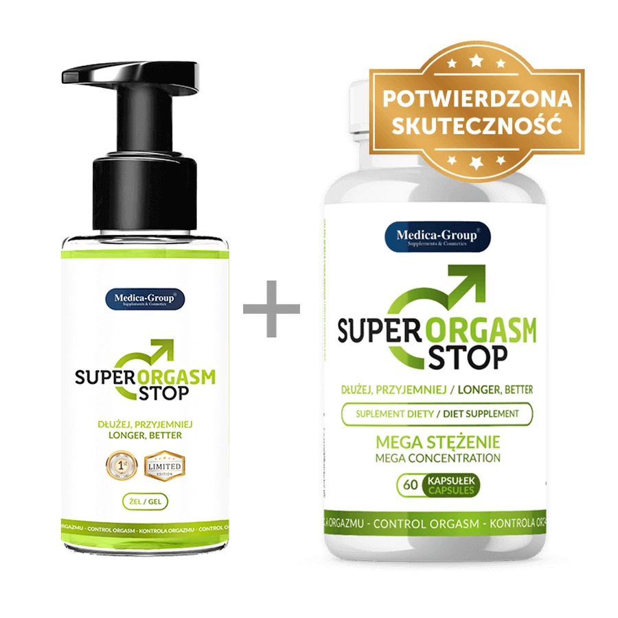 Супер Оргазм Стоп Medica-Group Super Orgasm Stop для задержки преждевременной эякуляции, 60 капсул: цены и характеристики