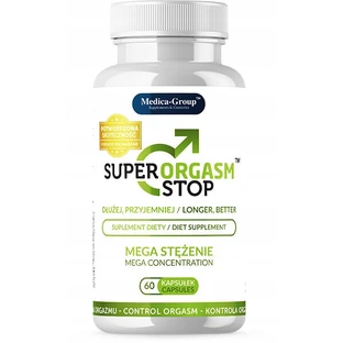 Супер Оргазм Стоп Medica-Group Super Orgasm Stop для задержки преждевременной эякуляции, 60 капсул