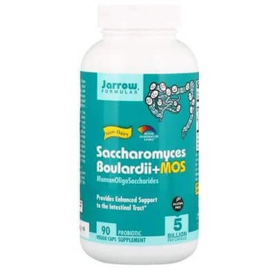 Saccharomyces Boulardii Mos Jarrow Formulas, 90 капсул, Secom: цены и характеристики