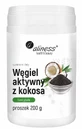 Активированный уголь из кокосового порошка 200 г Aliness