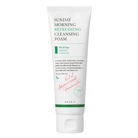 Axis-y Morning Refreshing Cleansing Foam, очищающая пенка для лица, 120 мл: цены и характеристики