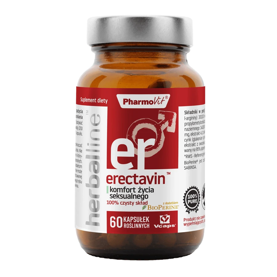 PharmoVit HerbalLine Erectavin Sexual Comfort, 60 капсул rolinnych: цены и характеристики