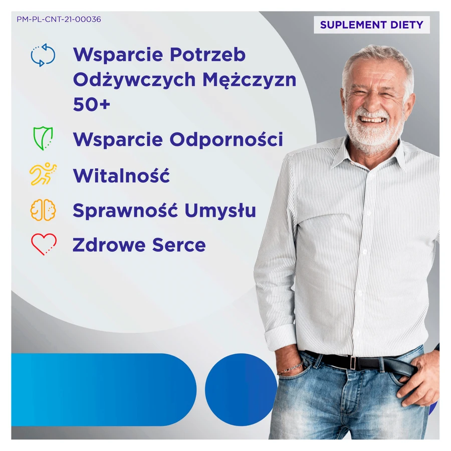 Centrum Silver Man 50+, мультивитамины для мужчин, 30 таблеток: цены и характеристики