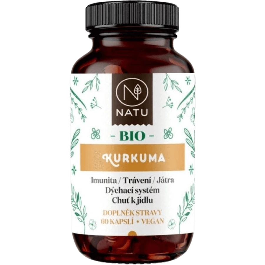 Natu Turmeric BIO 60 капсул: ціни та характеристики
