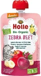 Holle Zebra Bee Organic фруктовое пюре яблоко, банан и красная свекла в молоке читать: Zebra Bee Органическое фруктовое пюре яблоко, банан и кервель 100 г