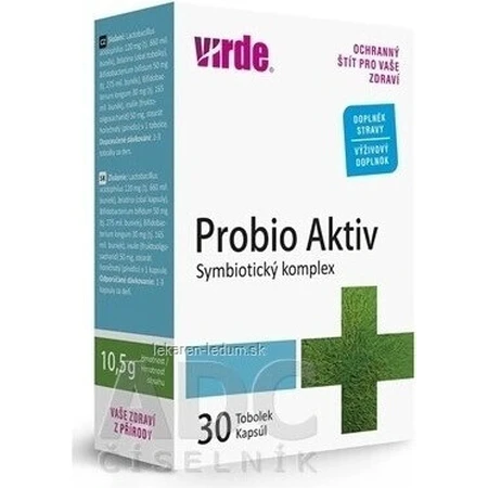 VIRDE PROBIO AKTIV 1×30 тбл, харчова добавка: ціни та характеристики