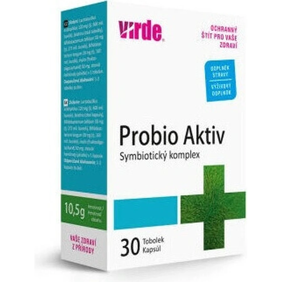 VIRDE PROBIO AKTIV 1×30 тбл, харчова добавка: ціни та характеристики