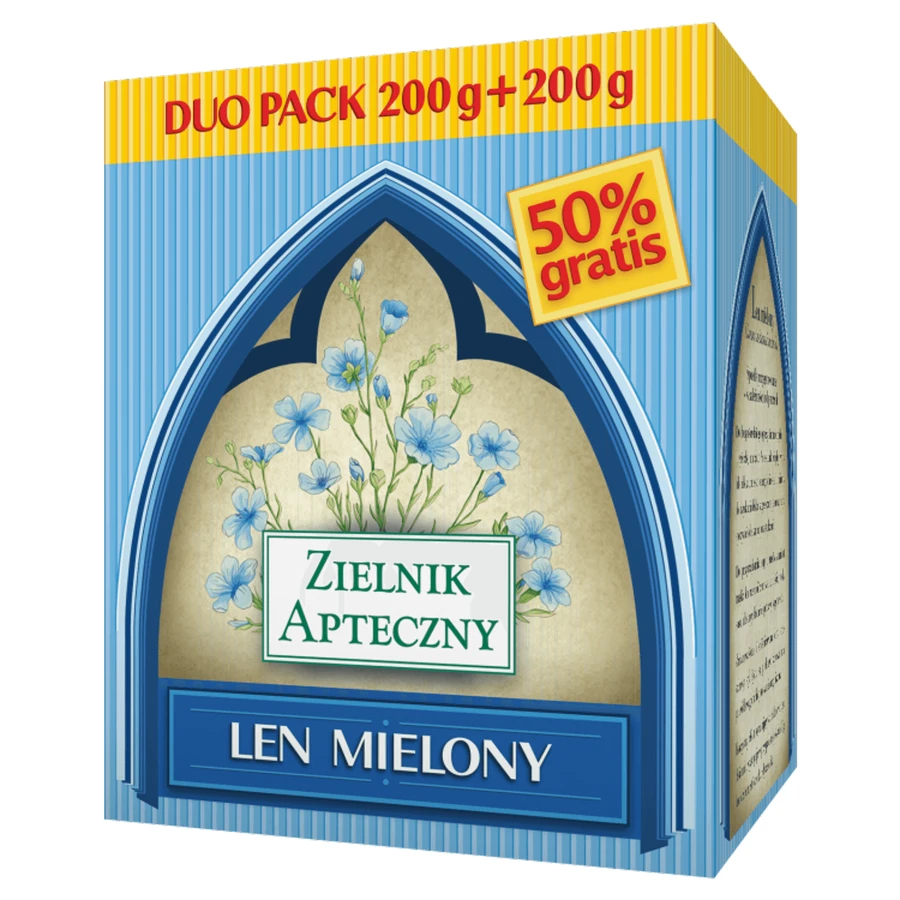 Льон мелений, Duo Pack, 200 г + 200 г НЕВІДОМА УПАКОВКА: ціни та характеристики