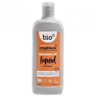 Bio-D Концентрированная жидкость для мытья посуды, Мандарин, 750 мл