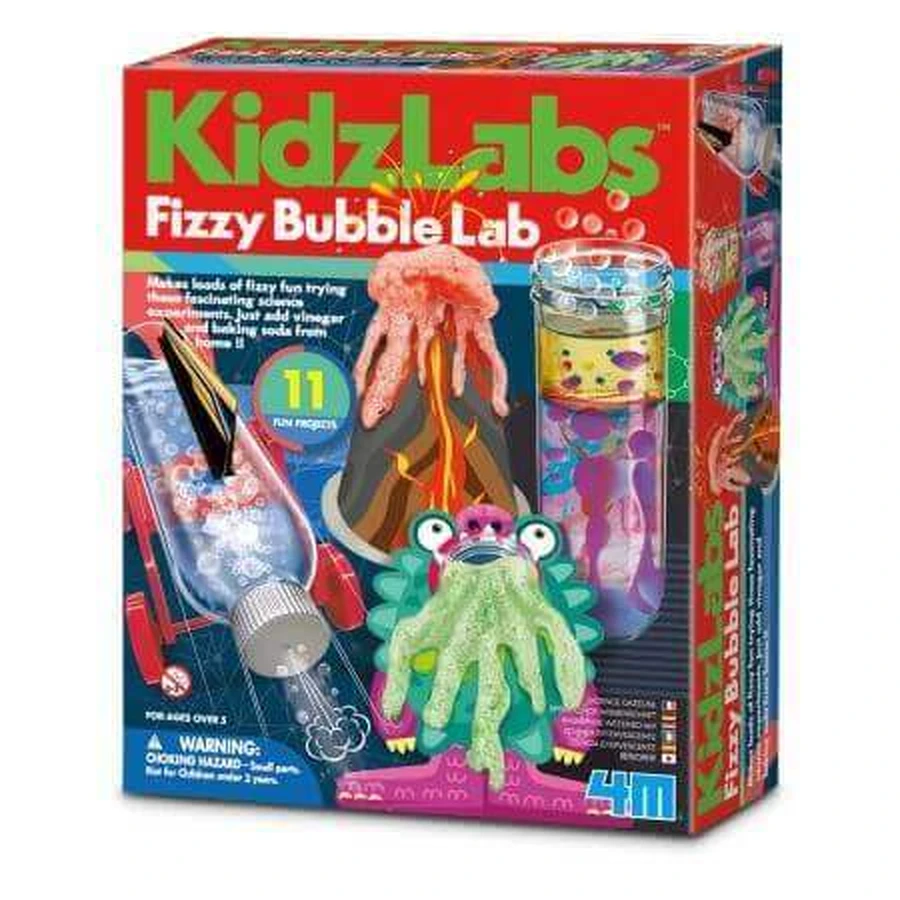 KidzLabs Лаборатория шипучих пузырей, 8 лет +, 4M: цены и характеристики
