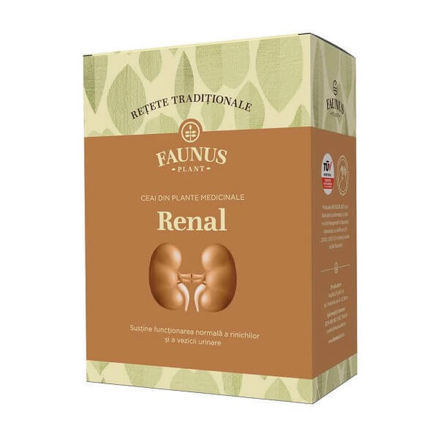 Фіточай Faunus Plant Renal Retete Traditionale, 180 г: ціни та характеристики