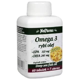 MedPharma OMEGA 3 fish oil forte - EPA, DHA 1×67 cps, пищевая добавка