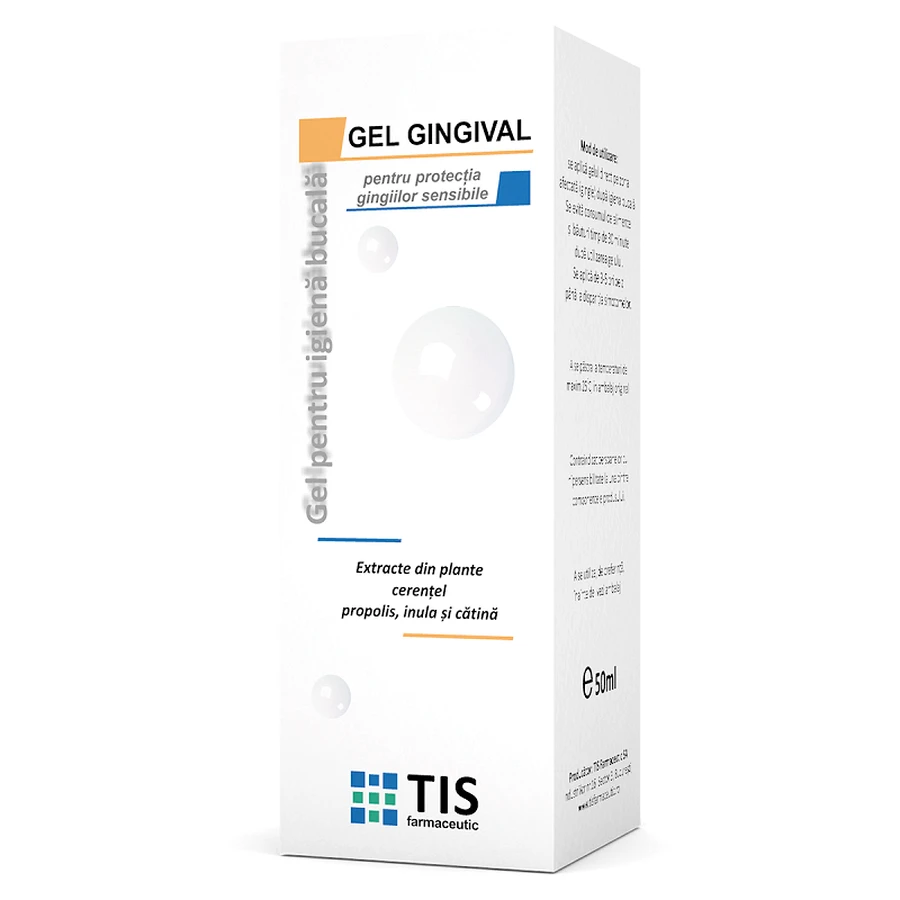 Гель Tisodent для защиты чувствительных десен, 50 мл, Tis Farmaceutic: цены и характеристики