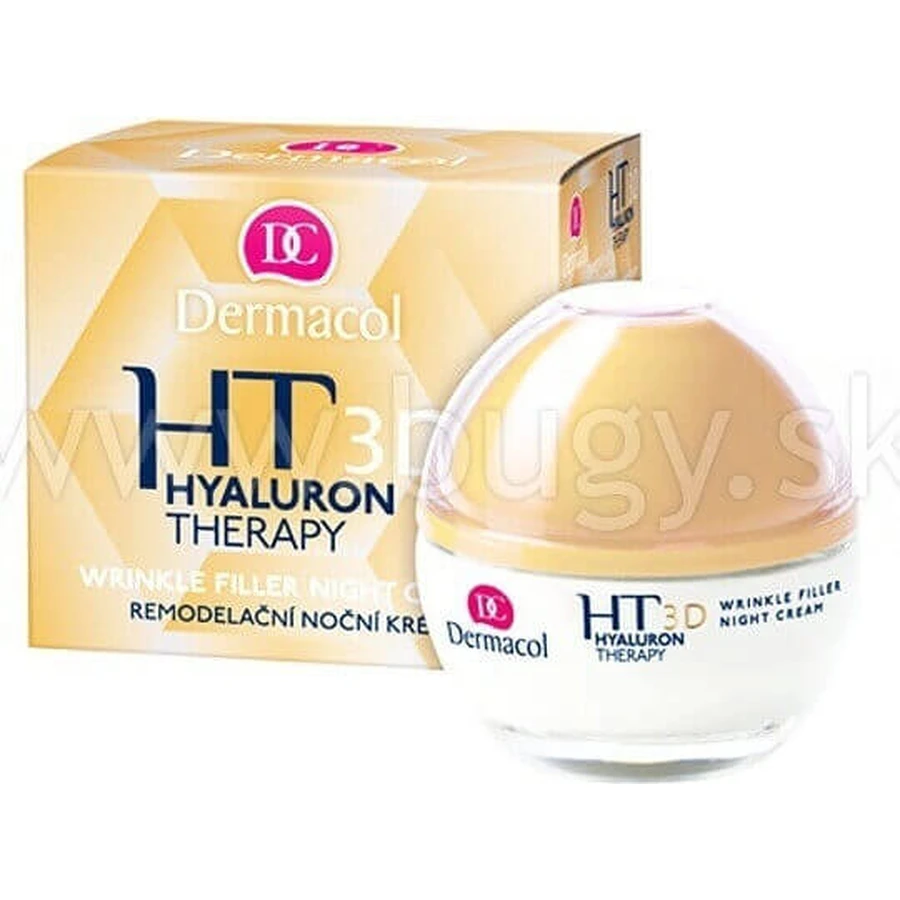 DERMACOL HYALURON THERAPY 3D Night Cream 1×50 мл, нічний крем: ціни та характеристики