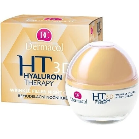 DERMACOL HYALURON THERAPY 3D Night Cream 1×50 мл, нічний крем: ціни та характеристики