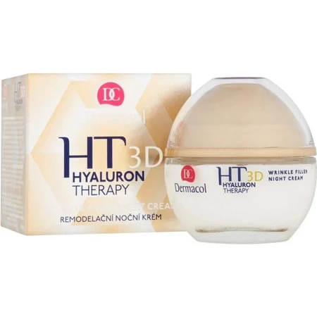 DERMACOL HYALURON THERAPY 3D Night Cream 1×50 мл, нічний крем: ціни та характеристики