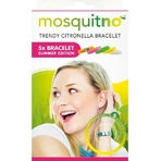 MosquitNo Летний браслет с застежкой, аромат цитронеллы, регулируемый возраст 1×5 шт, браслеты от комаров: цены и характеристики